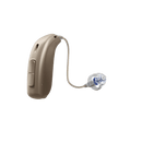 Oticon Hörgerät CROS / Batterie / Sienna Braun Oticon CROS Sender